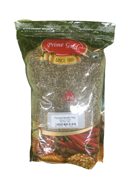 Prime Gold Fennel Seeds 1Kg
