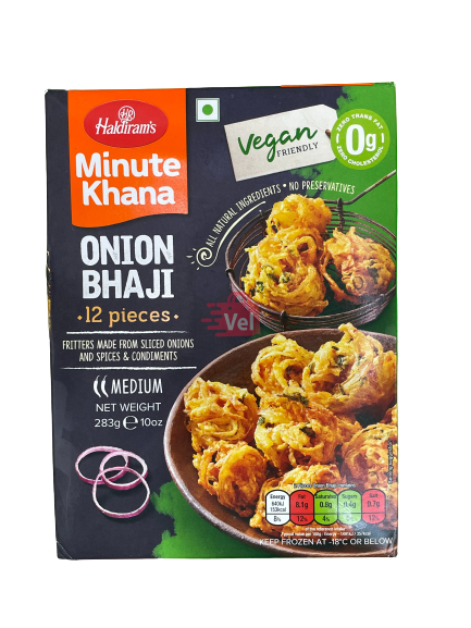 Haldirams Onion Bhajis 283G Frozen
