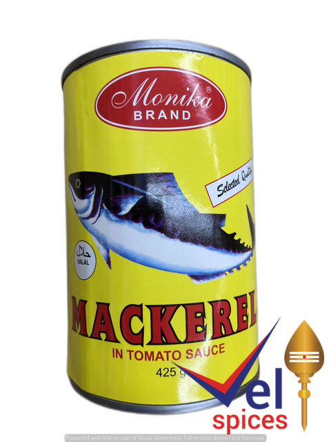 Monica Mackeral In Tomato Sauce 425G