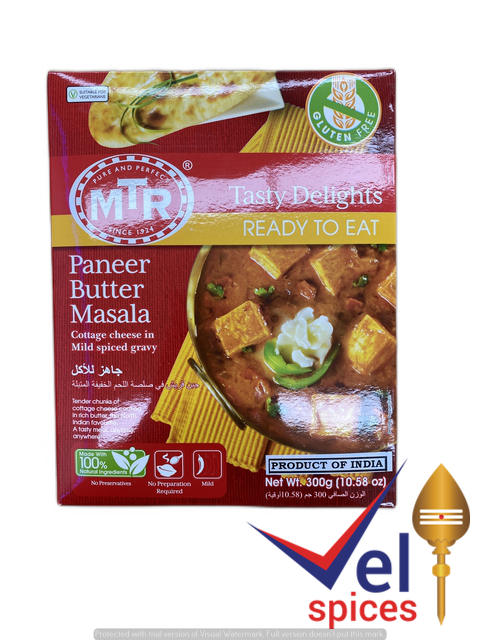 Buy Mtr Paneer Butter Masala 300G Online Melbourne - Velspices Australia