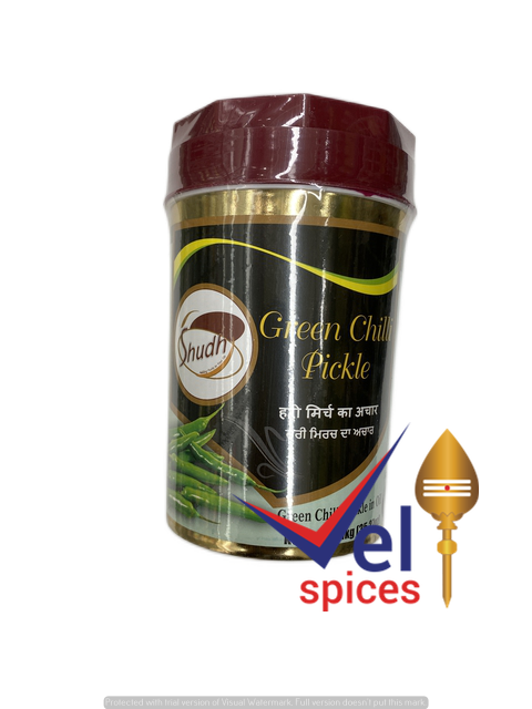 Shudh Green Chilli Pickle 1Kg