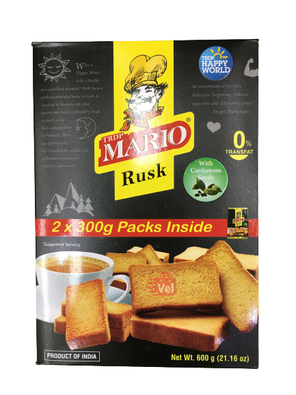 Mario Cardamom Rusk 600G