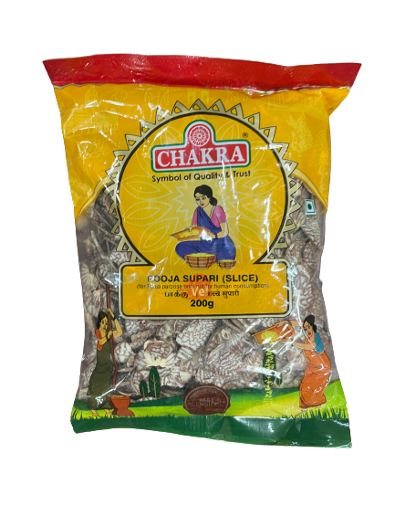 Chakra Pooja Supari Sliced 200G
