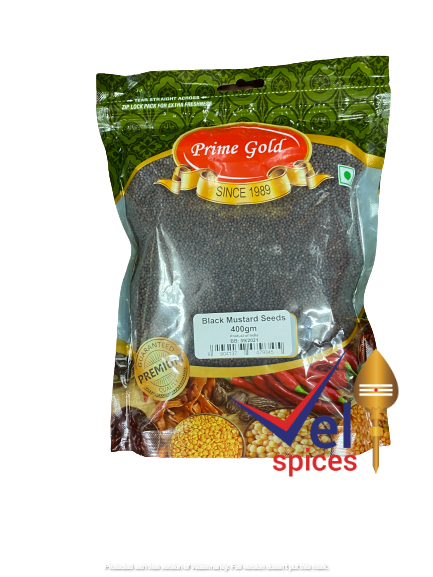 Prime Gold Black Mustard Seeds 400G