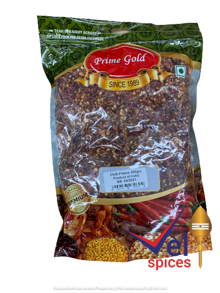 Prime Gold Chilli Flakes 400G