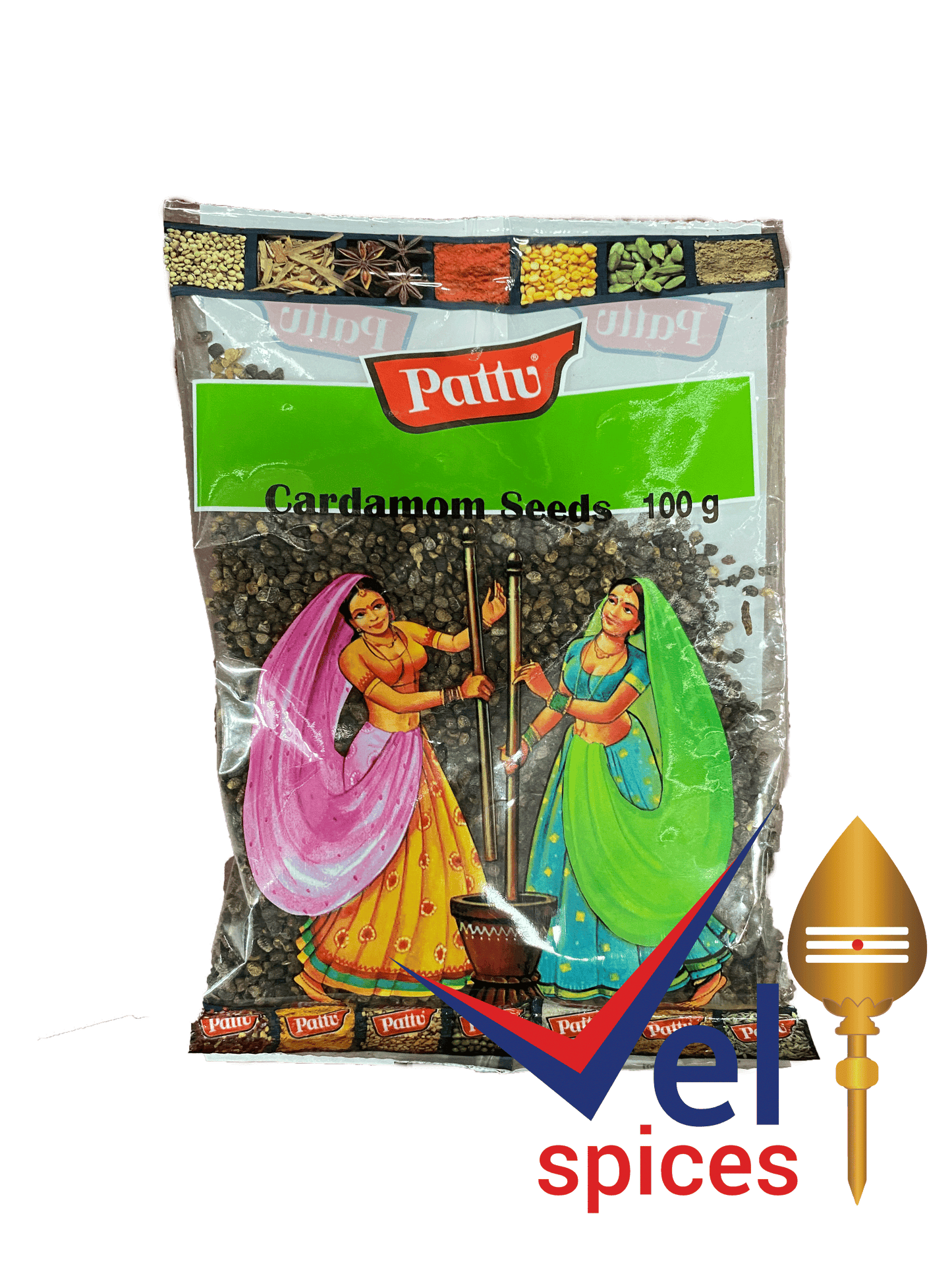 Pattu Cardamon Seeds 100G