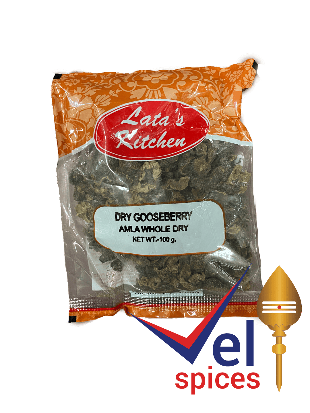 Latas Kitchen Dry Amla Whole 100G