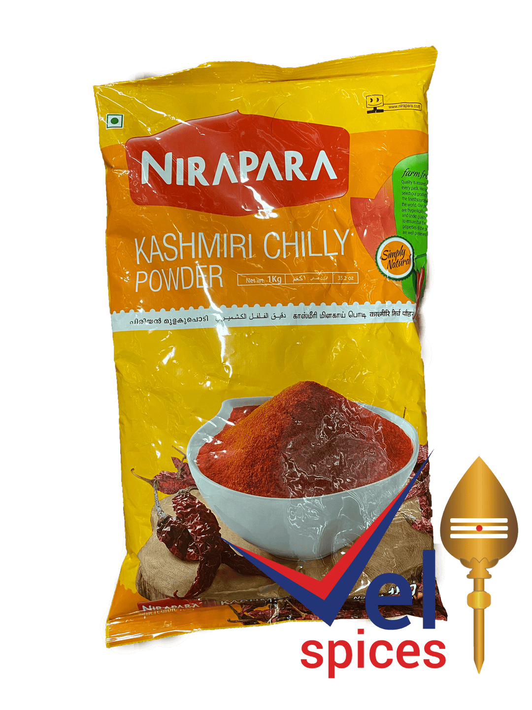 Nirapara Kashmiri Chilli Powder 1Kg