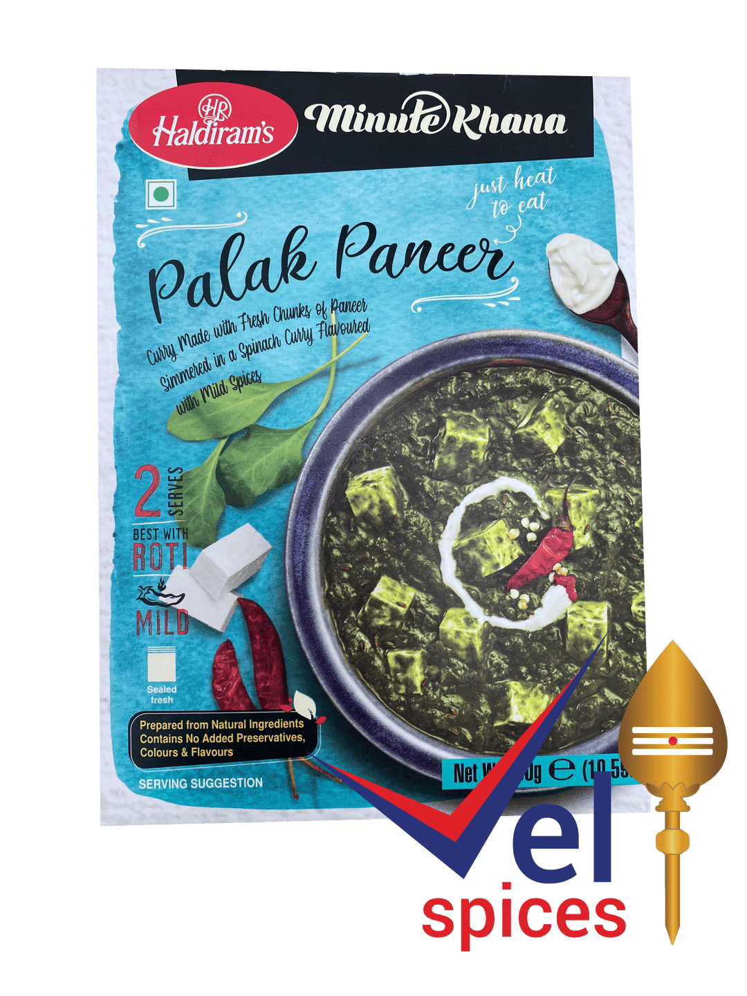 Haldirams Palak Paneer 300G