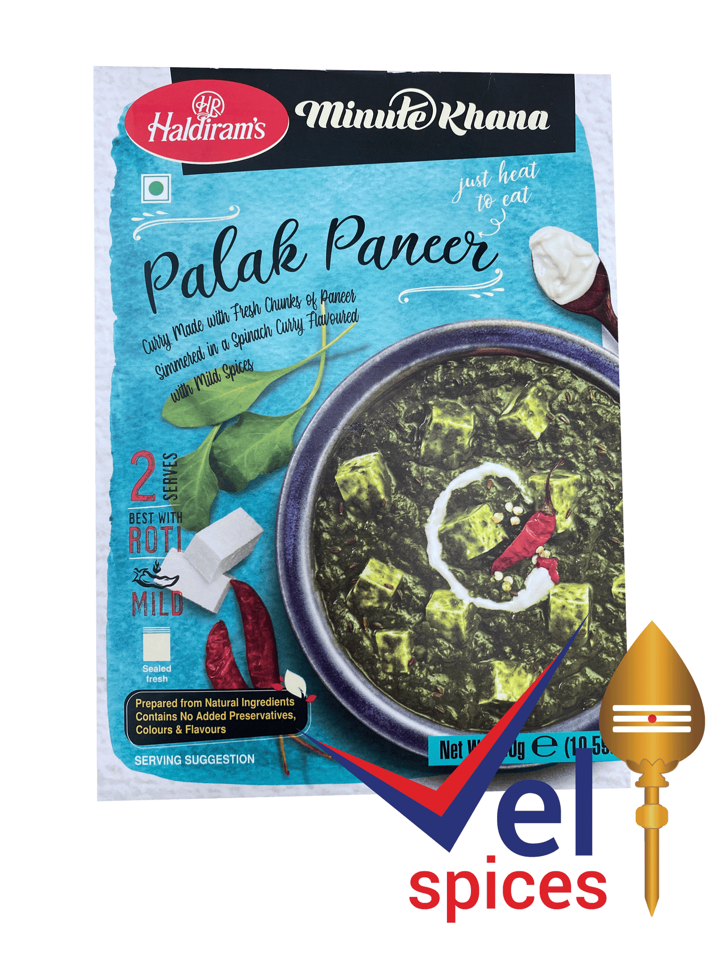 Haldirams Palak Paneer 300G