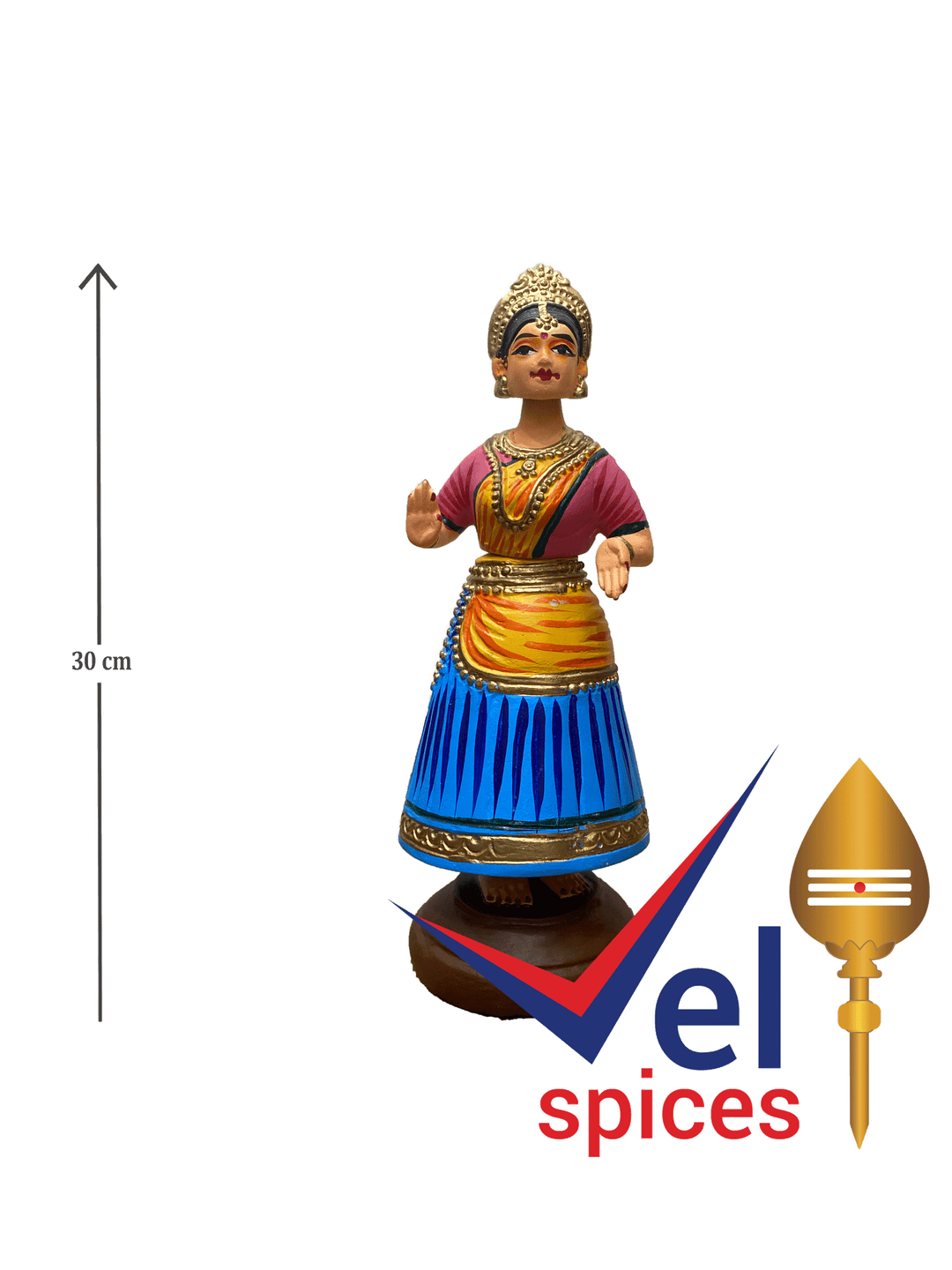 Tanjavur Doll 30cm