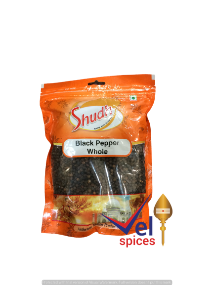 Shudh black Pepper Whole 500G