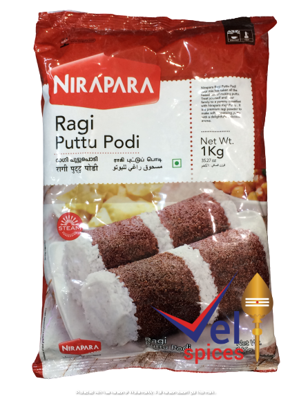 Nirapara Ragi Puttu Podi 1Kg