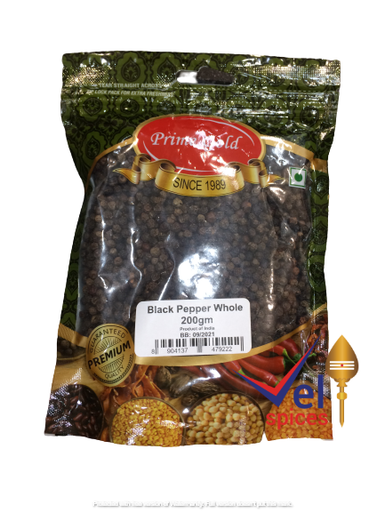 Prime Gold Black Pepper Whole 200G