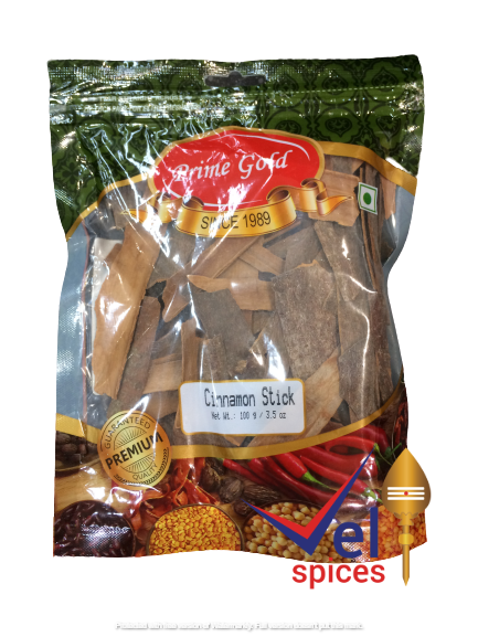 Prime Gold Cinnamon Quills 100G
