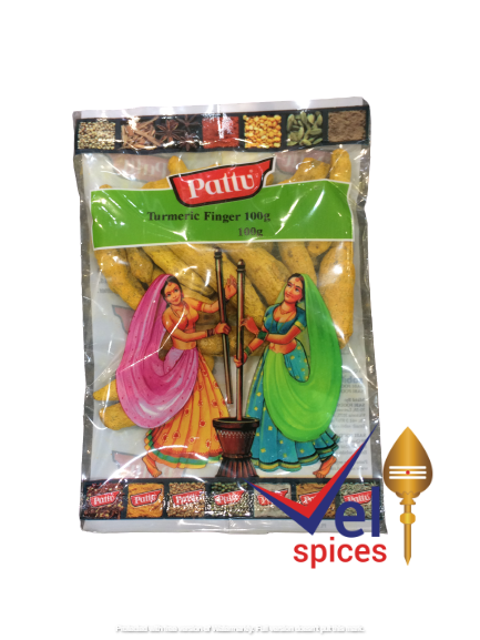 Pattu Turmeric Finger 100G
