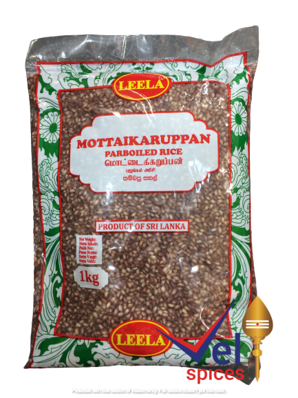 Leela Parboiled Mottaikaruppan 1Kg