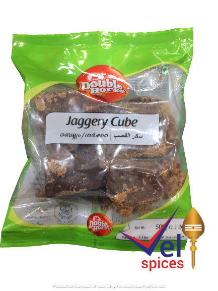 Double Horse Jaggery Cube 500G