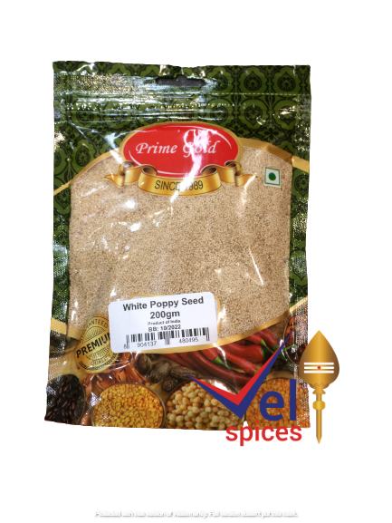 Prime Gold White Poppy Seeds 200G