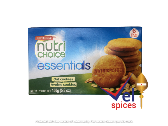 Britannia Nutrichoice Oat Cookies 150G