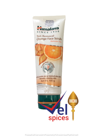 Himalaya Tan Removal Orange Face Scrub 100G