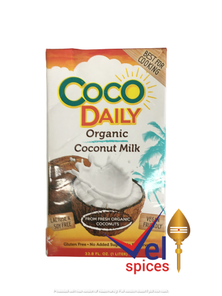 Coco Daily Organic Coconut Milk 1L