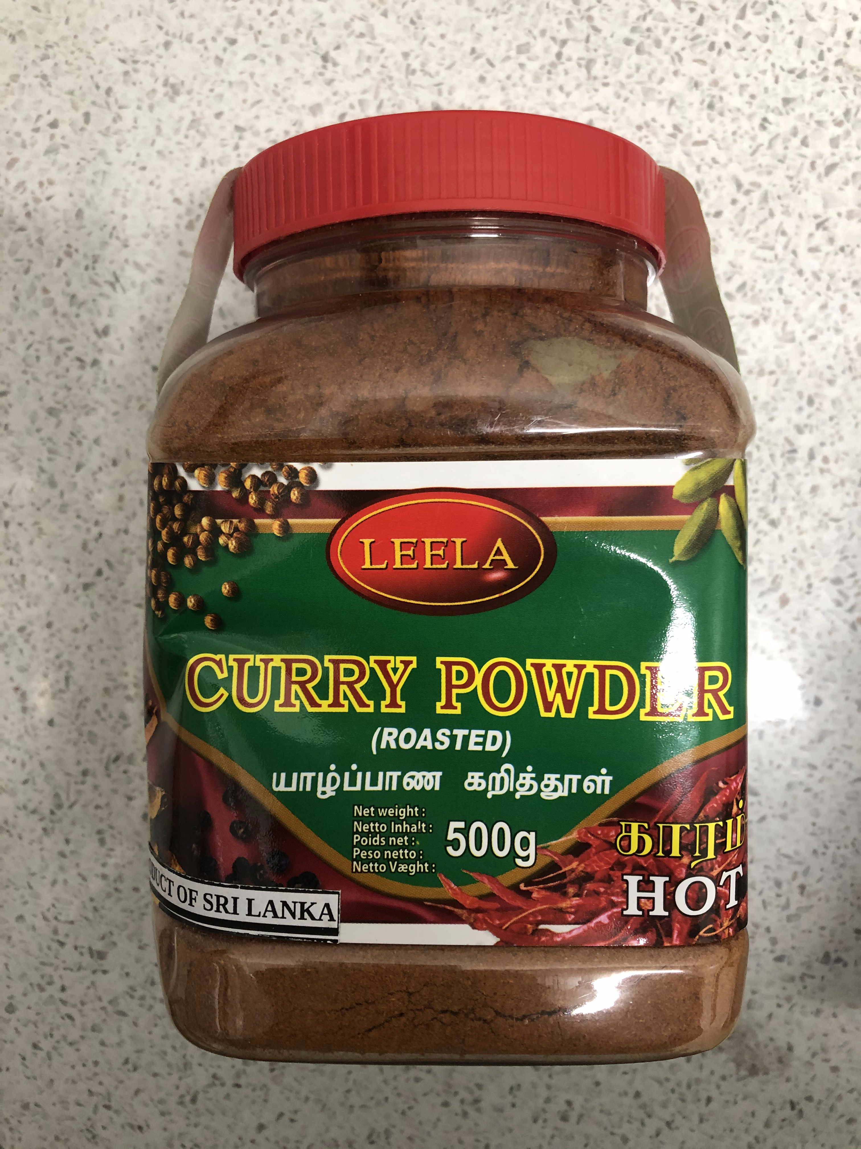 Buy Leela Curry Powder 500G Online Melbourne Velspices Australia