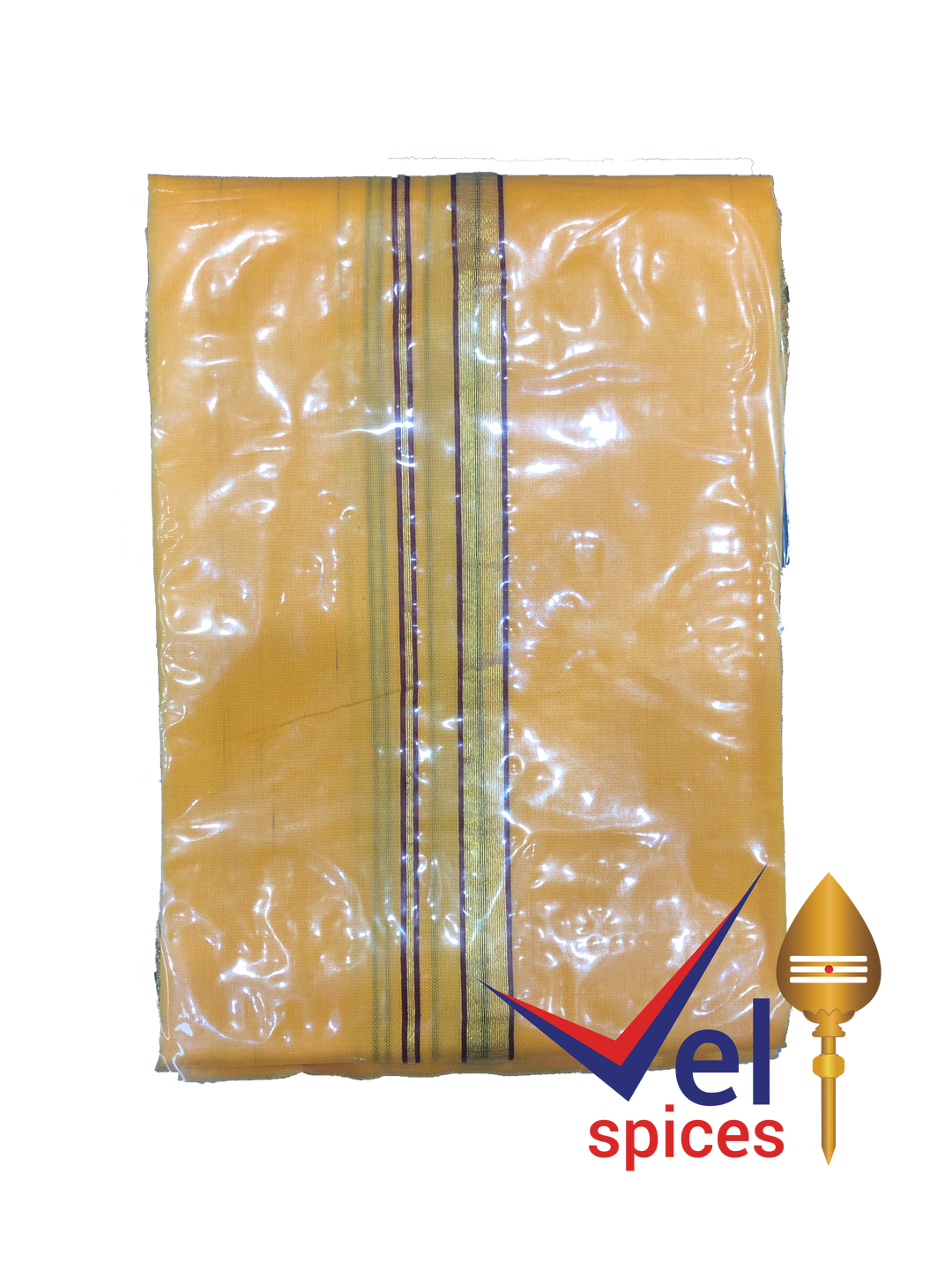 Small Dhoti (Cloth) Orange 70cm