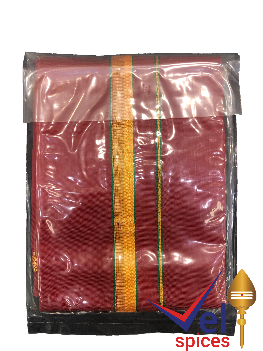 Small Dhoti (Cloth) Maroon 70cm