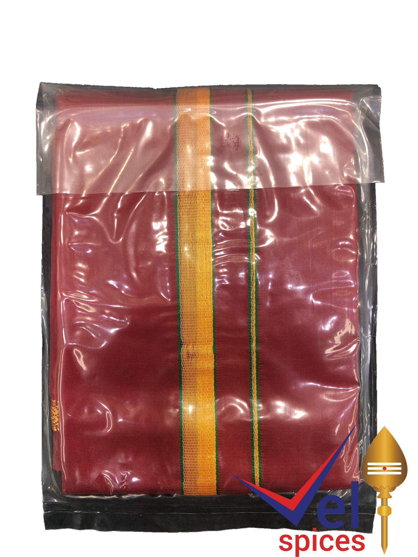Small Dhoti (Cloth) Maroon 70cm