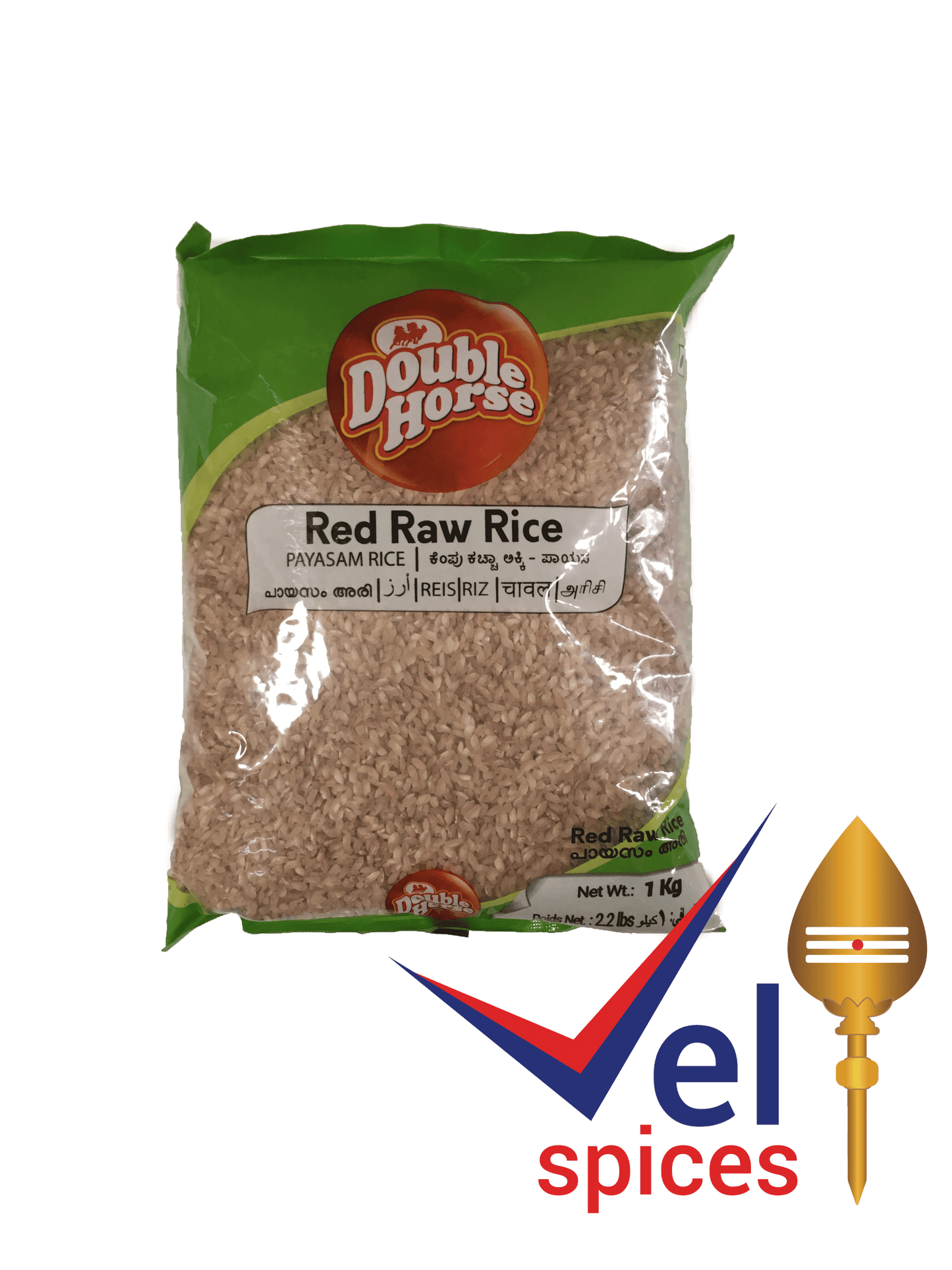 Double Horse Red Raw Rice (Payasam Rice) 1Kg