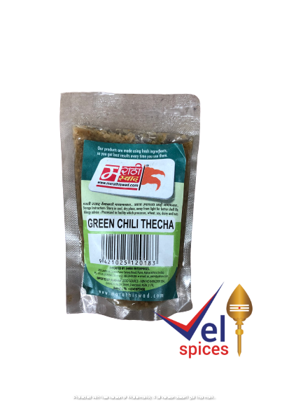 Green Chilli Thecha 100G