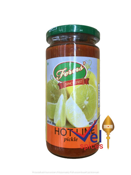 Ferns Hot Lime Pickle 380G