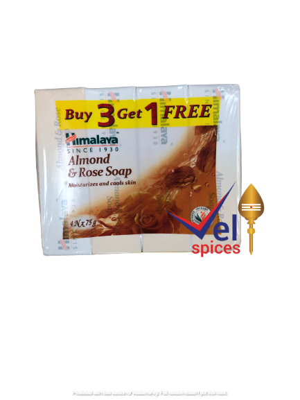 Himalaya Almond & Rose Soap Pack
