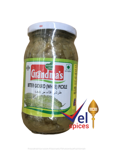 Grandmas Bittergourd White Pickle 400G