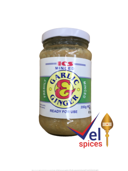 Ics Minced Garlic And Ginger 350G