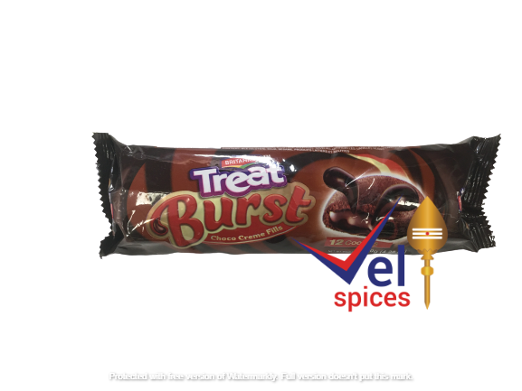 Britannia Treat Burst Choco Creme Fill Biscuits 64G