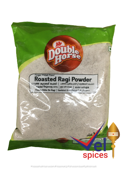 Double Horse Roasted Ragi (Finger Millet) Powder 1Kg