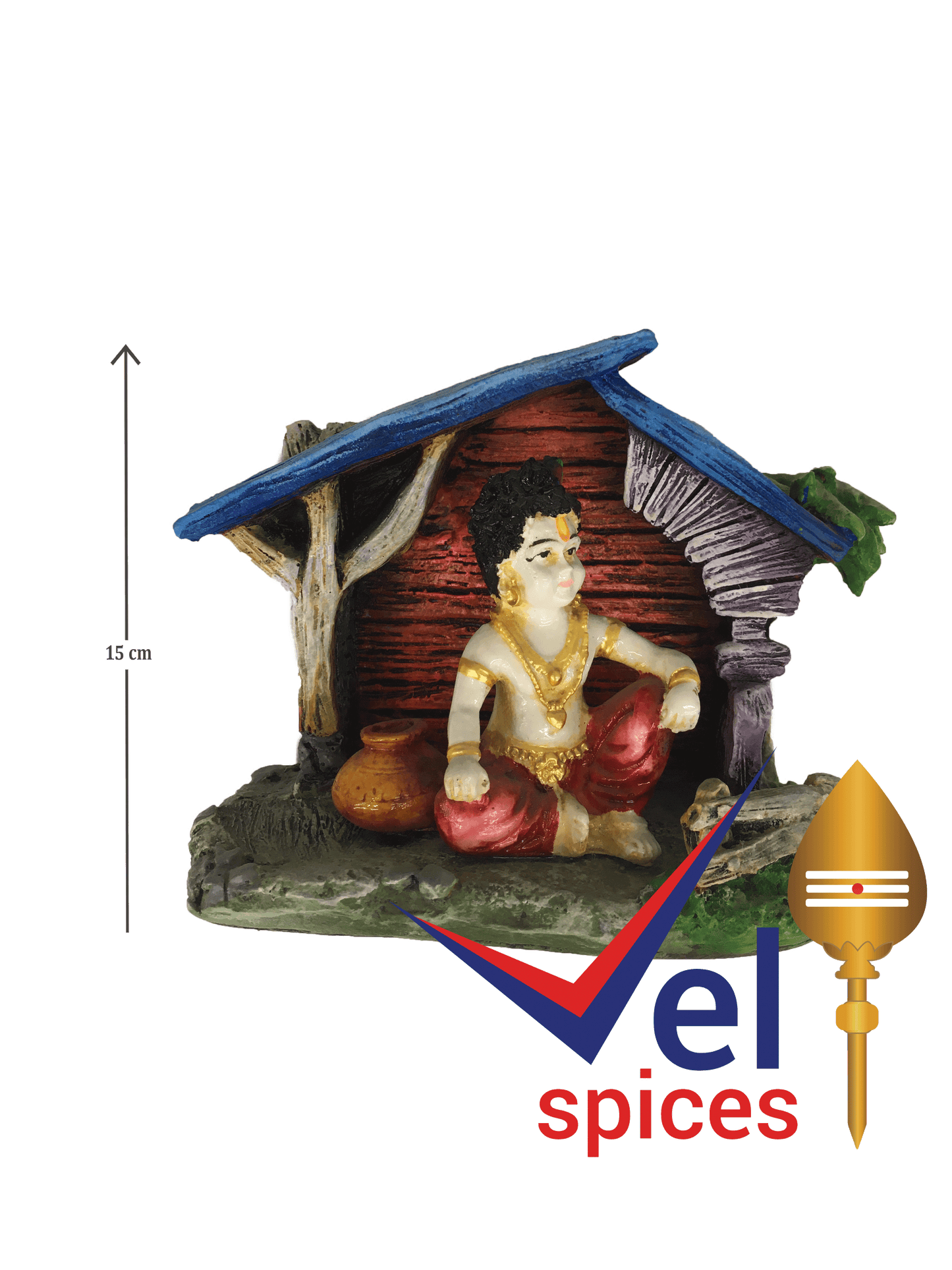 Goddess Krishna Idol 15cm