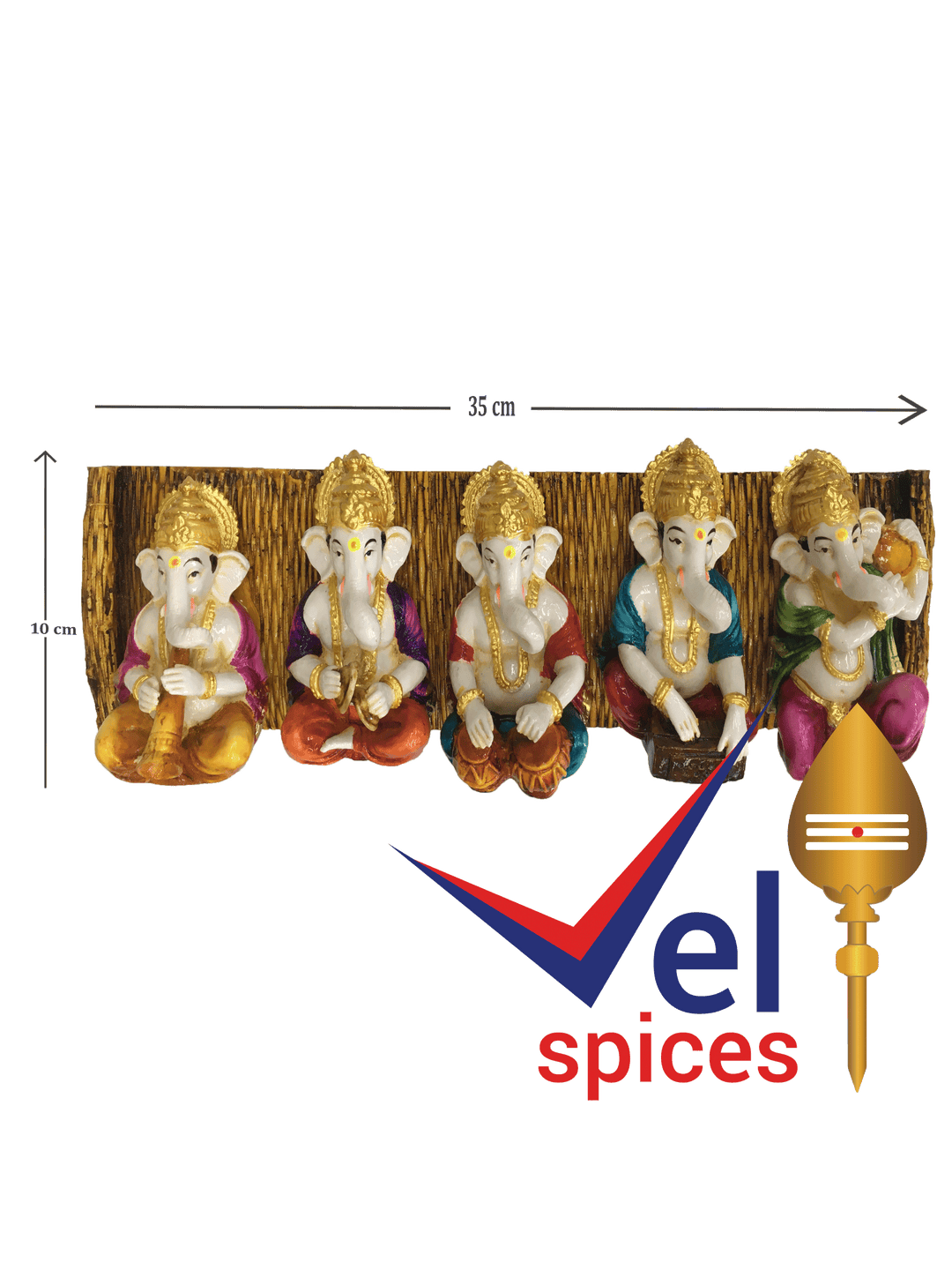 God Ganesh Idol 35cm x 10cm