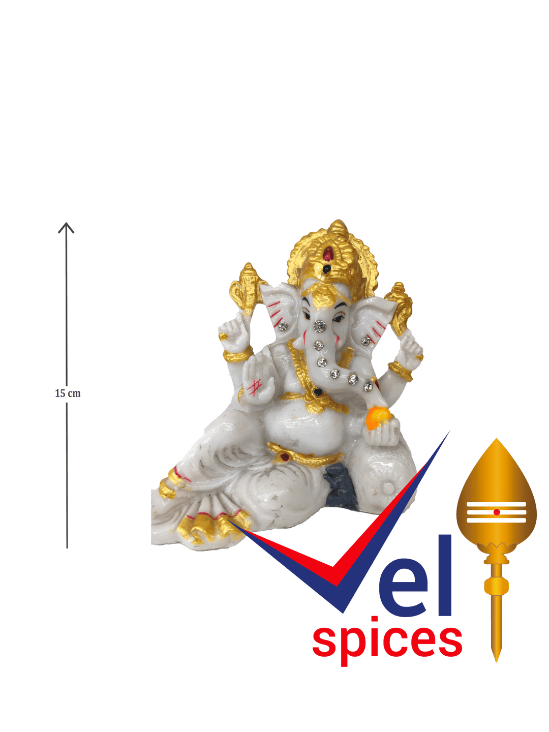God Ganesh Idol 15cm