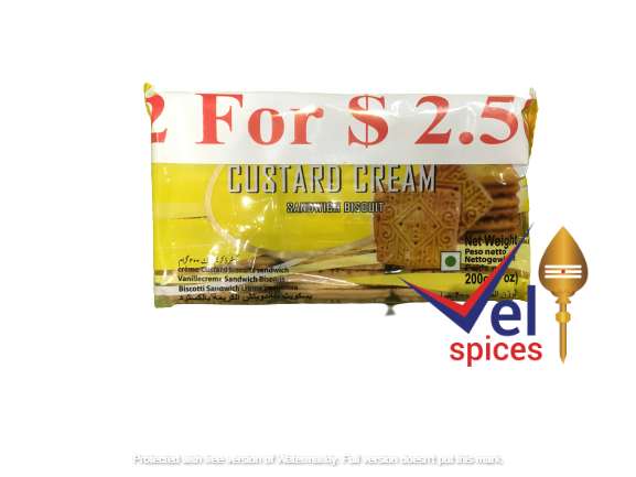 Maliban Custard Cream Biscuits 200G x 2