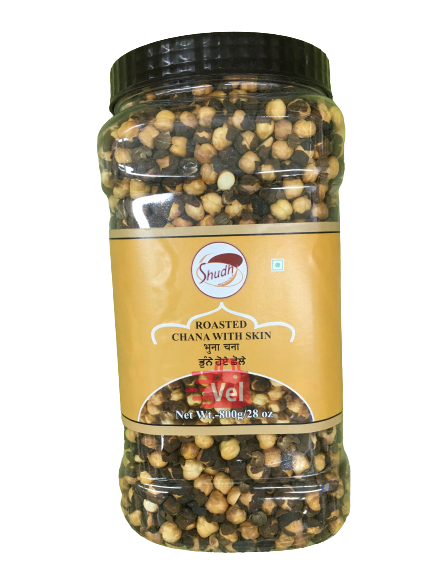 Shudh Roasted Chana Jar 800g