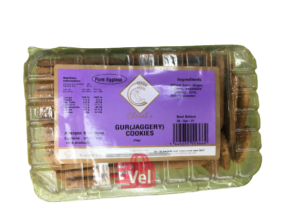 Cherabs Gur Cookies 900G