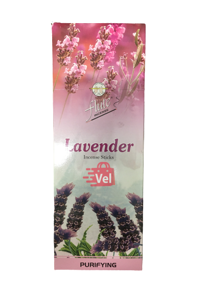 Flute Lavender Incense Sticks Pack