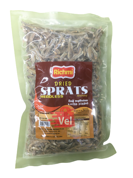 Richmi Sprats Headless 200G