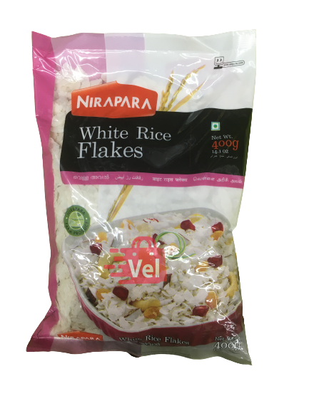 Nirapara White Rice Flakes 500G