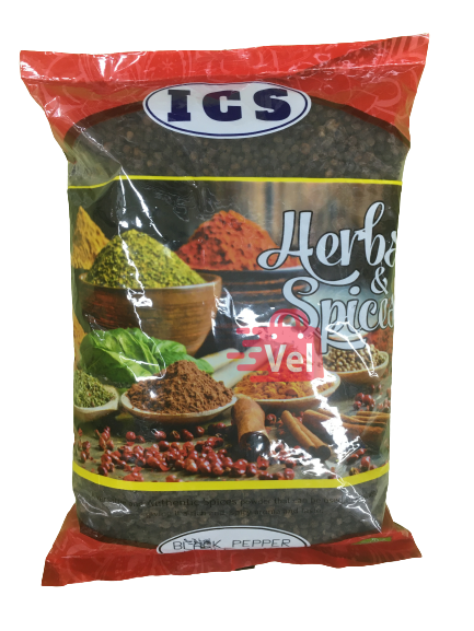ICS Black Pepper Whole 1Kg