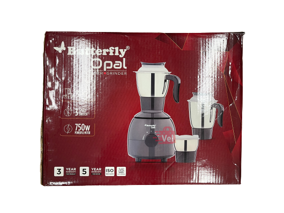 Butterfly opal mixer top grinder