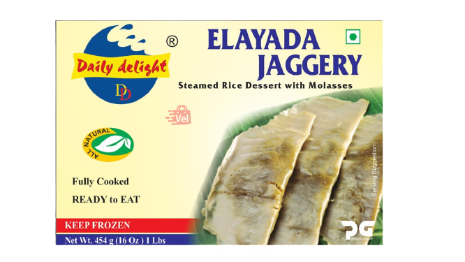 Daily Delight Jaggery Elayada 454G Frozen